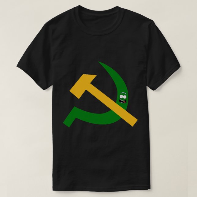 Aufkleber für Hammer und Pickle T-Shirt (Design vorne)