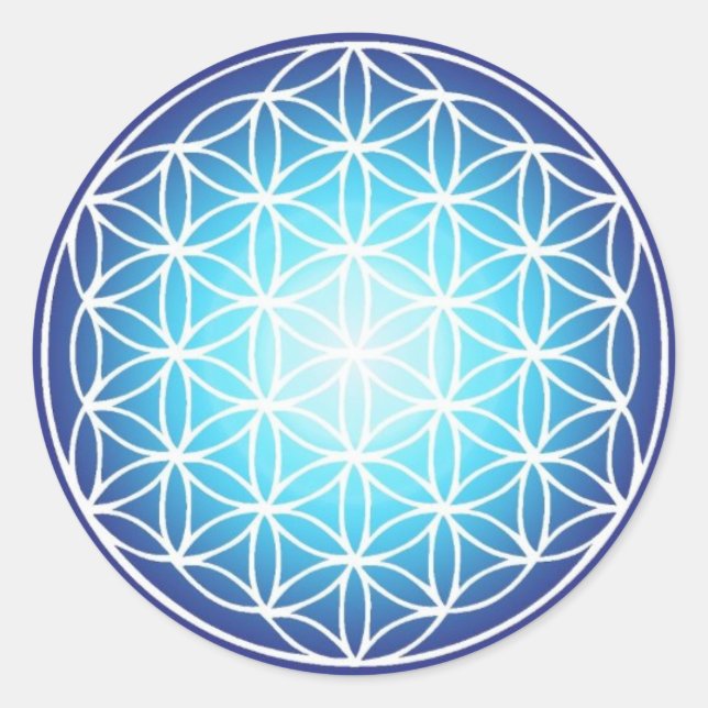 Aufkleber für heilige Geometrie (Vorderseite)