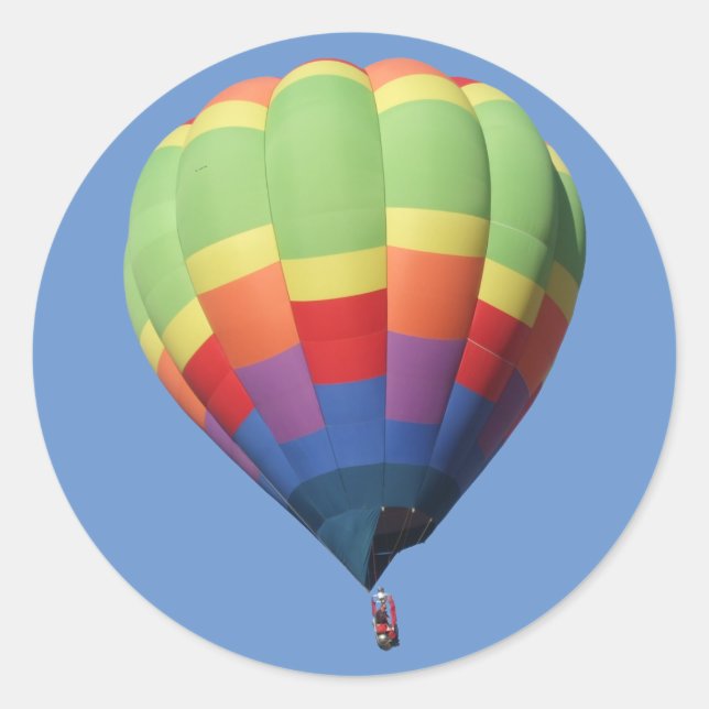 Aufkleber für Heißluftballon (Vorderseite)