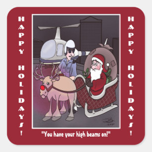 Aufkleber für High Beams Square