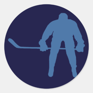 Aufkleber für Hockey-Silhouette