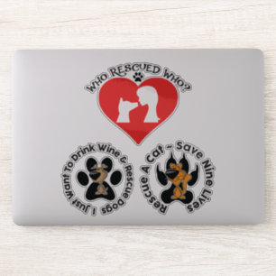 Aufkleber für Hunde und Katzen