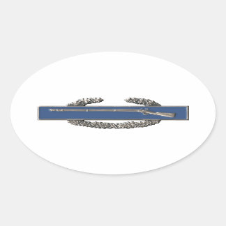 Aufkleber für Infanterie-Abzeichen bekämpfen