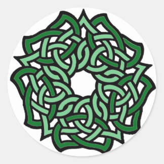 Aufkleber für irische Rose