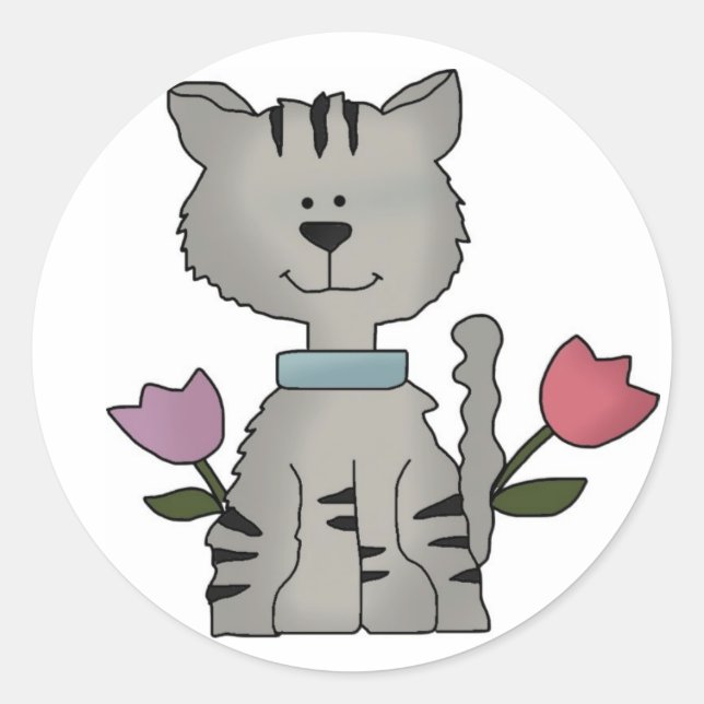 Aufkleber für Kitty-Umschlag (Vorderseite)