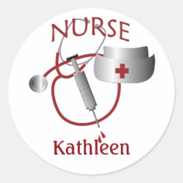 Aufkleber für Krankenpflege