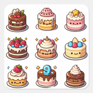 Aufkleber für Kuchen Teil 1