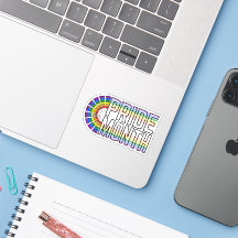Aufkleber für LGBT-Regenbogenfarben