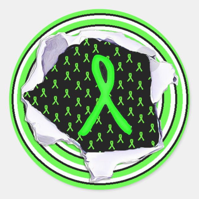 Aufkleber für Lyme-Erkrankungen (Vorderseite)