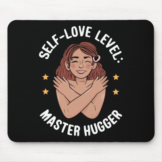Aufkleber für Master-Hugger auf Selbststufe Mousepad (Vorne)