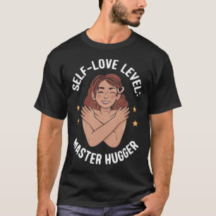 Aufkleber für Master-Hugger auf Selbststufe T-Shirt