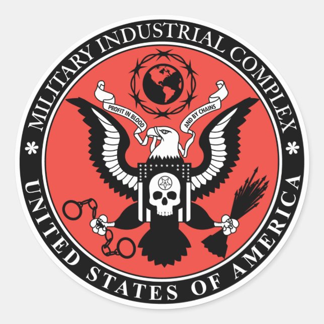 Aufkleber für Militärindustrieanlagen (Vorderseite)