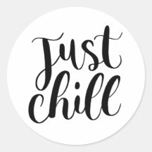 Aufkleber für Minimalistische Kalligraphie