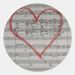 Aufkleber für Musikliebhaber