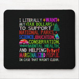 Aufkleber für Nationalparks Mousepad