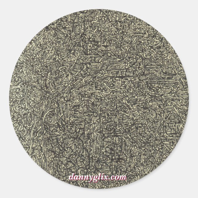 Aufkleber für nichtame Textur (Vorderseite)