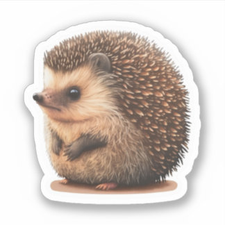 Aufkleber für niedliche Igel