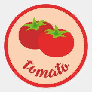 Aufkleber für niedliche Tomaten/Paradeiser