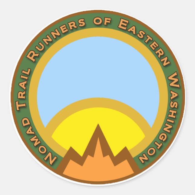 Aufkleber für Nomaden (Vorderseite)