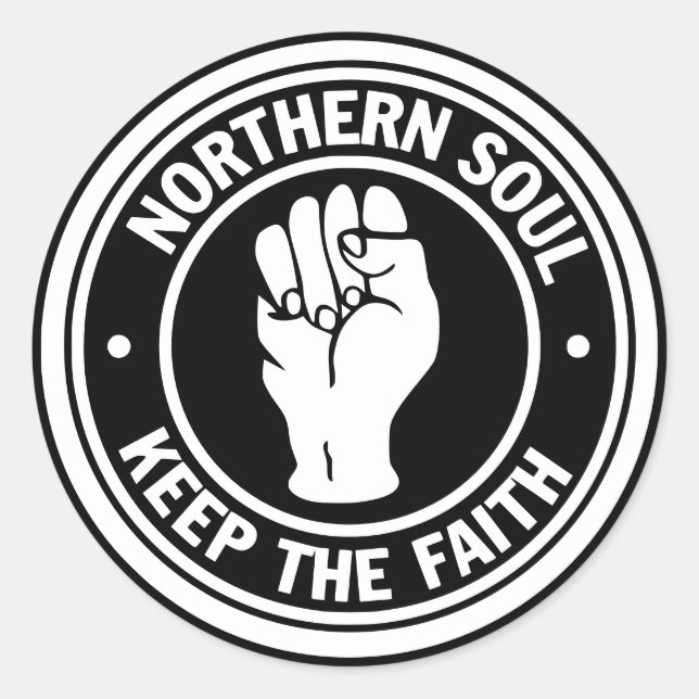 Aufkleber für nördliches Soul (Vorderseite)