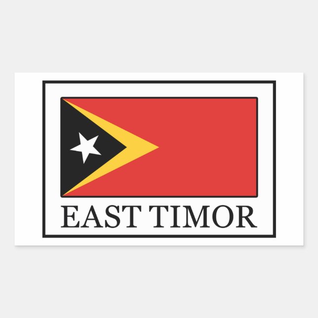 Aufkleber für Osttimor (Vorderseite)