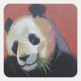 Aufkleber für Panda-Bären