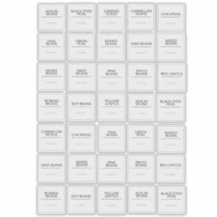 Aufkleber für Pantry-Etiketten