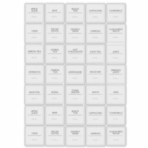 Aufkleber für Pantry-Etiketten