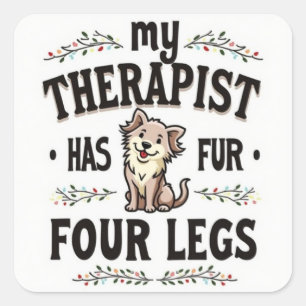 Aufkleber für Pawsitive Therapie