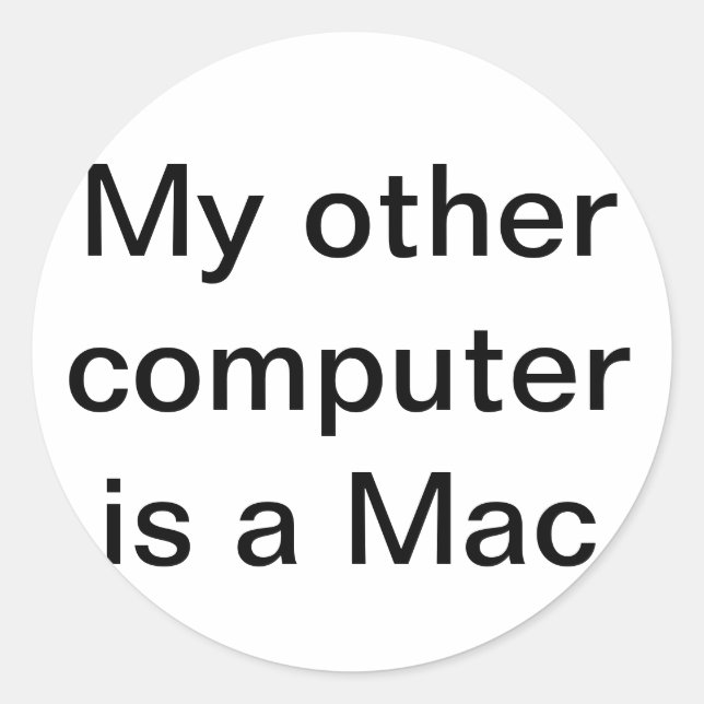 Aufkleber für PC/Laptop-Benutzer (Vorderseite)