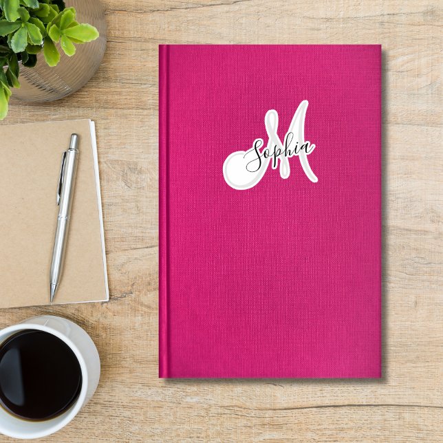 Aufkleber für personalisierte Mit Monogramm Handsc (Von Creator hochgeladen)