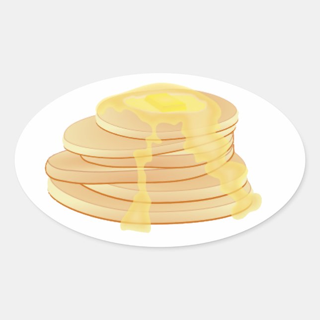 Aufkleber für Pfannkuchen - Eizellen (Vorderseite)