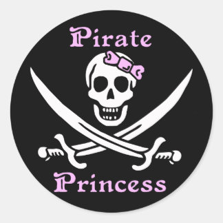 Aufkleber für Piraten - Blatt mit 20