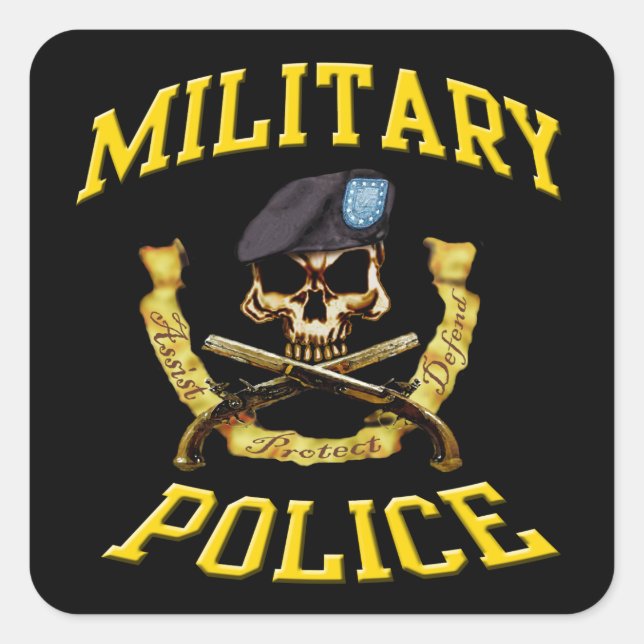 Aufkleber für Pistolen der Militärpolizei (Vorderseite)