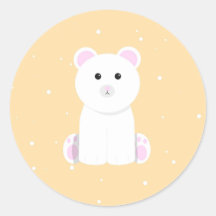 Aufkleber für Polar-Bären