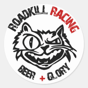 Aufkleber für Racing-Racing-Runden