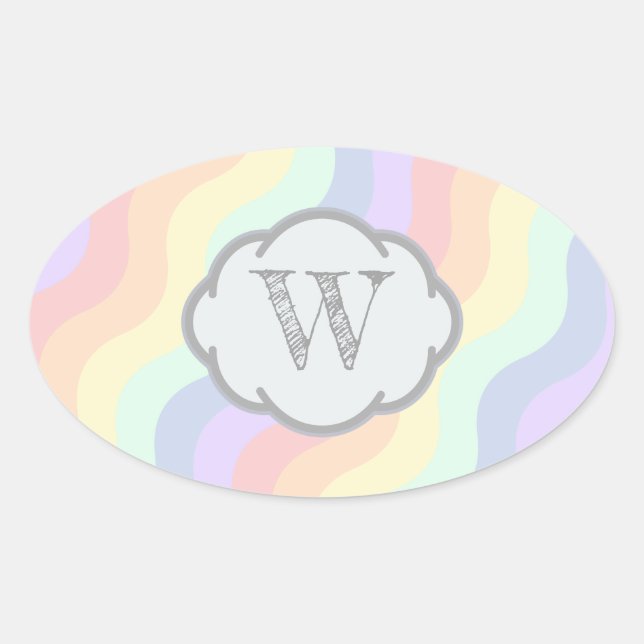 Aufkleber für Rainbow-Waves (Vorderseite)