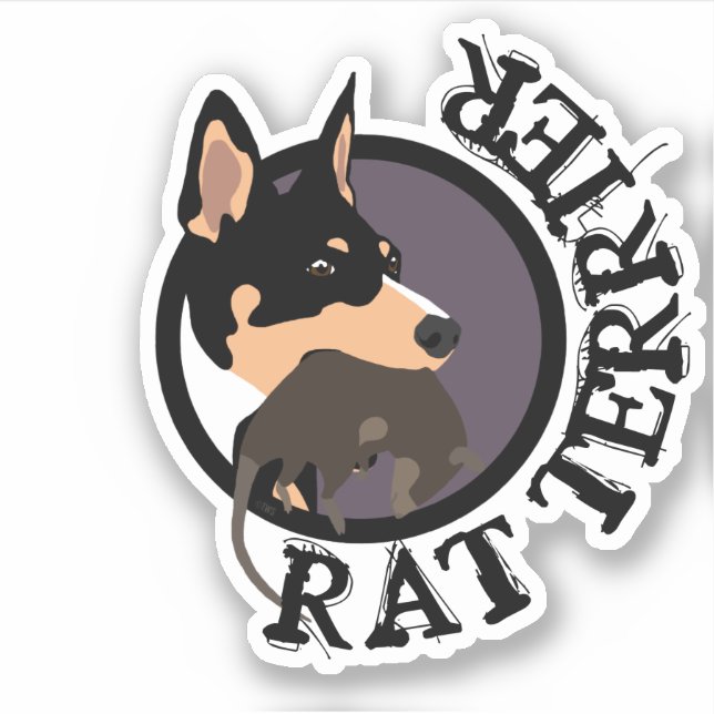 Aufkleber für Rattenfänger (Vorderseite)