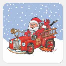 Aufkleber für Red Santa Feuer