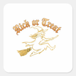 Aufkleber für Rick oder Leckerei: spielerisches Ha