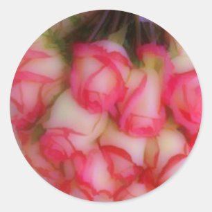 Aufkleber für Rosa Umschlag Aufkleber
