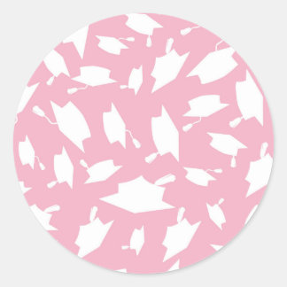 Aufkleber für Rosa und Weiße Abschluss