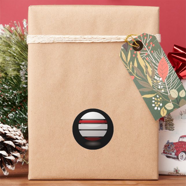 Aufkleber für rote und weiße Droid-Symbole (Von Creator hochgeladen)