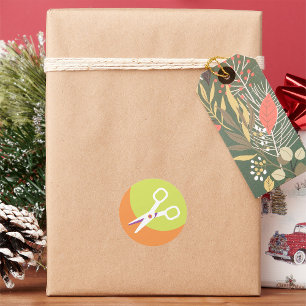 Aufkleber für Scheren