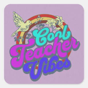 Aufkleber für Schullehrer