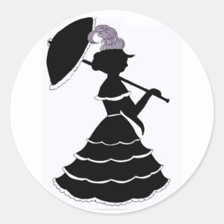 Aufkleber für Silhouetten