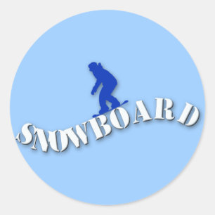 Aufkleber für Snowboards