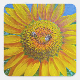 Aufkleber für Sonnenblumen