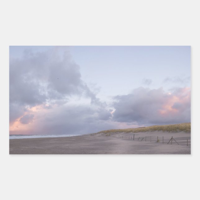 Aufkleber für Sonnenuntergänge an der niederländis (Vorderseite)