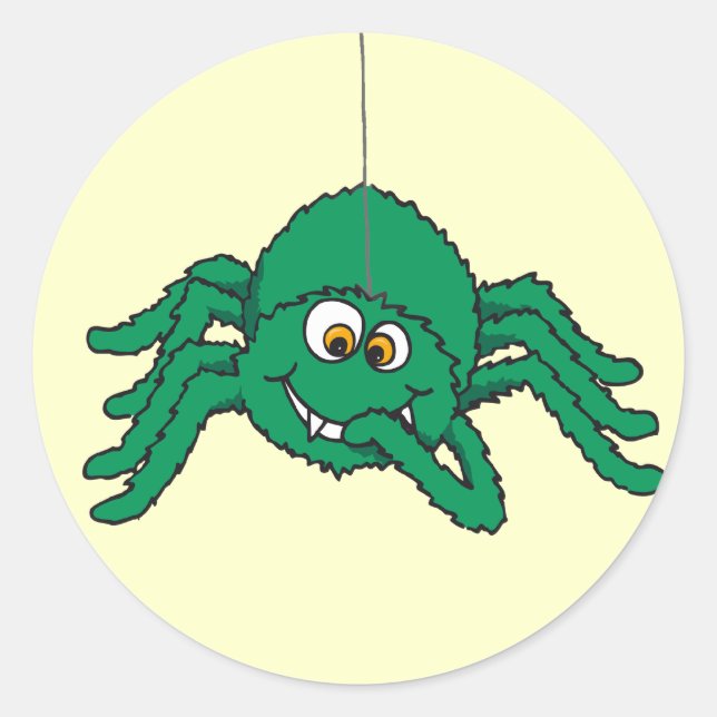 Aufkleber für Spinnenspinne (Vorderseite)
